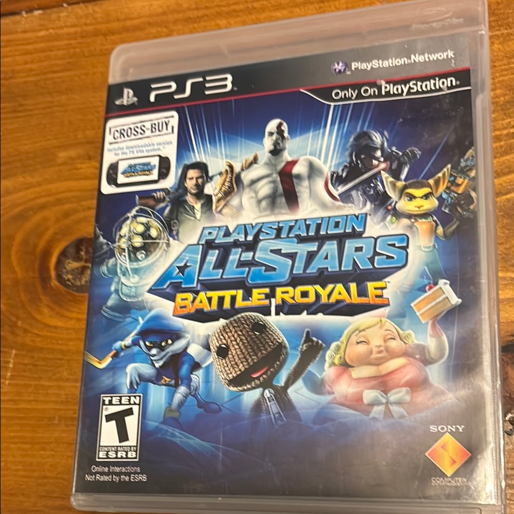 Sony PlayStation All-Stars Battle Royale for PS3 - Blue and Yellow